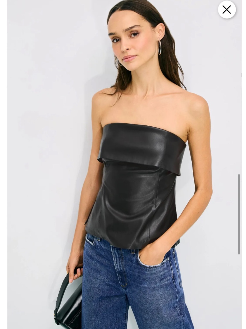 Peter Som x RTR Structured Strapless Top, Size: 12
